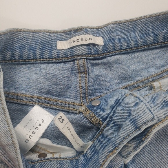 Pacsun jean cut offs high rise size 25 - Picture 2 of 3